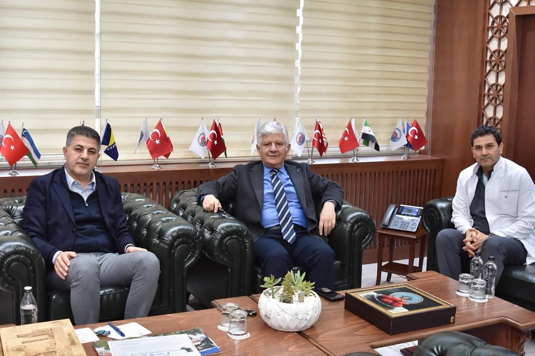 Sağlık Bilimleri Üniversitesi Rektörü ve Rektör Yardımcısına Ziyaret