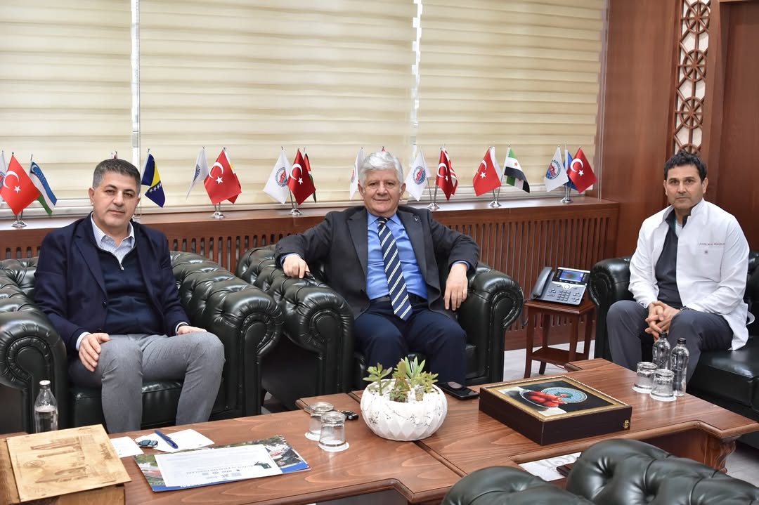 Ak Parti Adıyaman Milletvekili Doç. Dr. İshak Şan, Rektörümüz Prof. Dr. Kemalettin Aydın’ı Ziyaret Etti