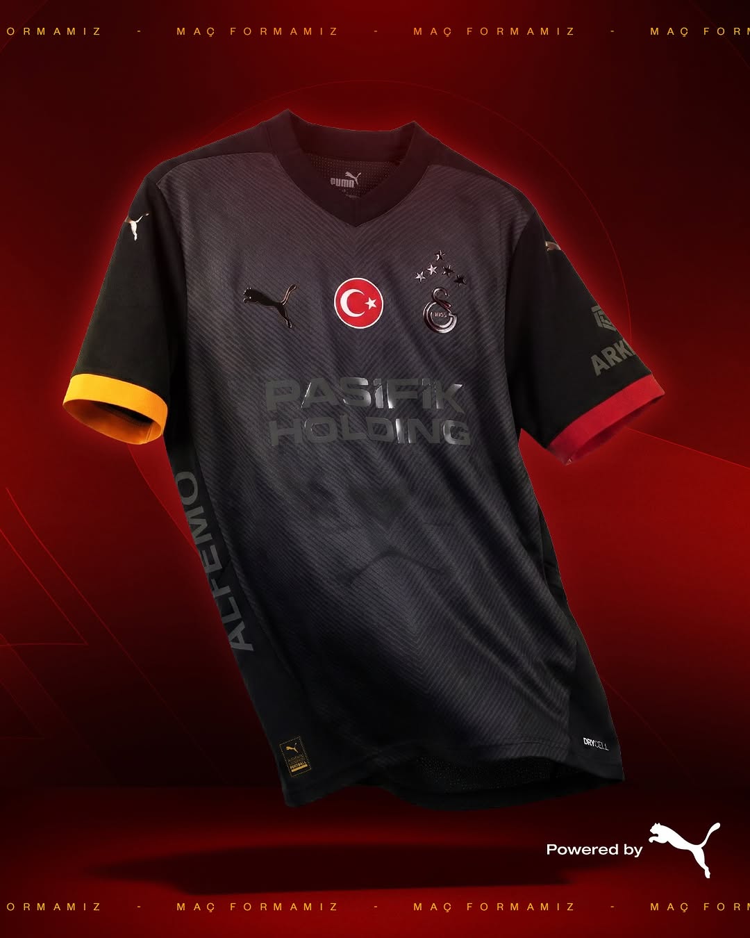 Galatasaray Fethiyespor Maçına Siyah Forma İle Çıkacak