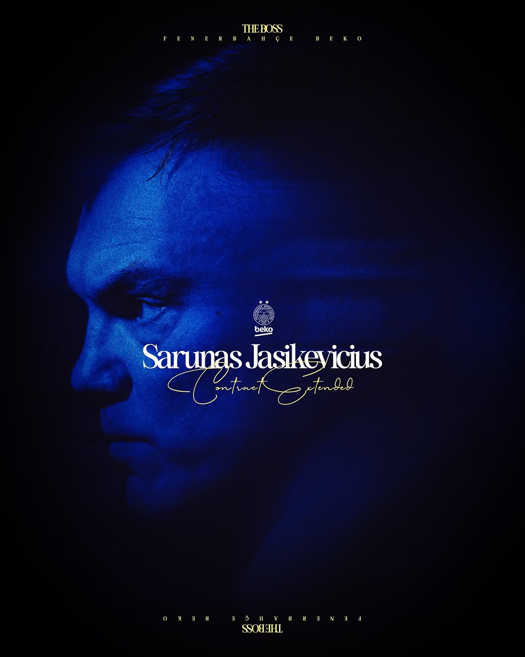 Fenerbahçe Beko'da Başantrenör Šarūnas Jasikevičius 3 Yıl Daha Görevde