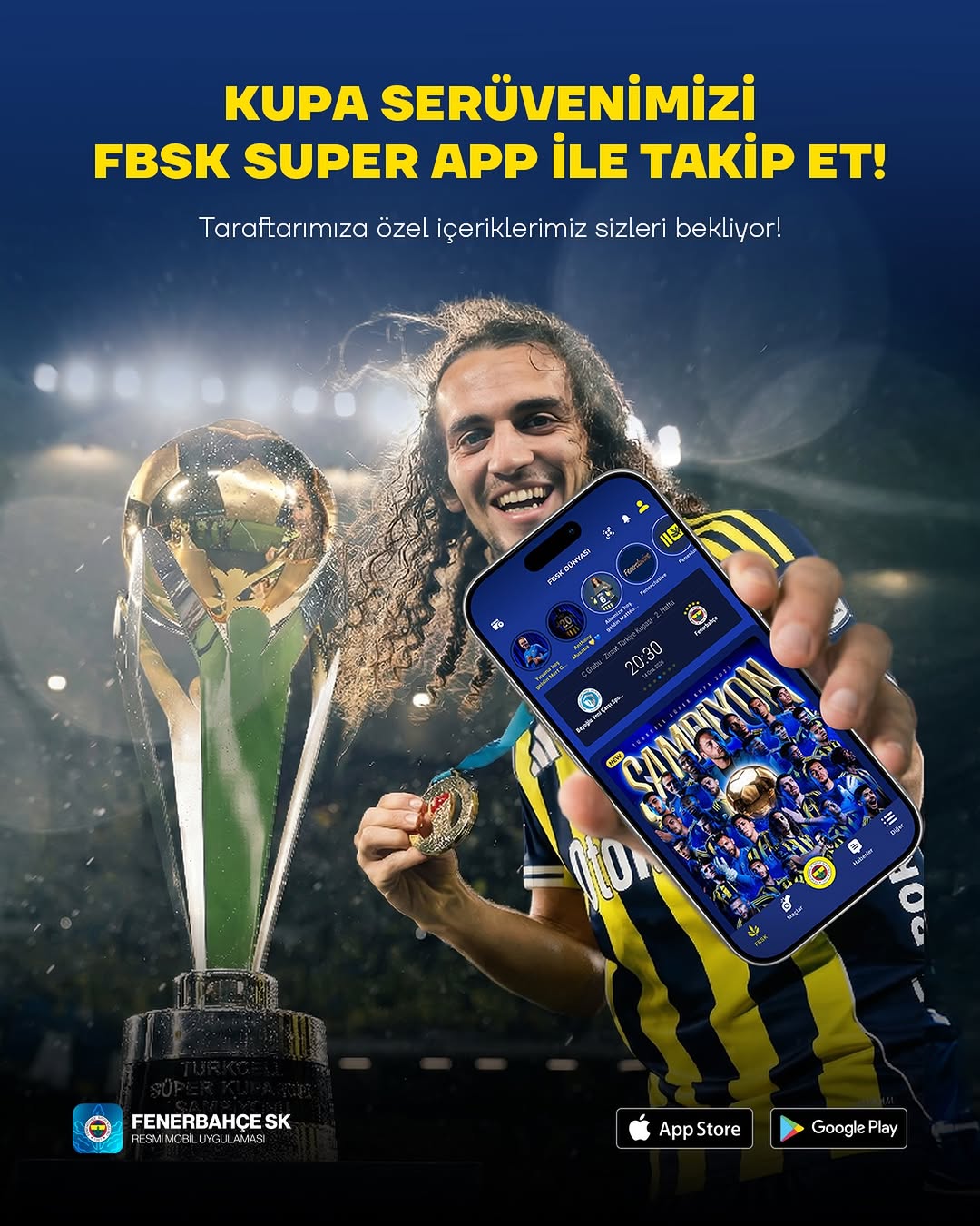 Fenerbahçe'nin Kupa Yolculuğu Super App'te!