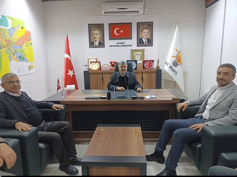 Adıyaman Ticaret ve Sanayi Odası Ziyaretinde AK Parti İl Başkanlığına Hayırlı Olsun Ziyareti