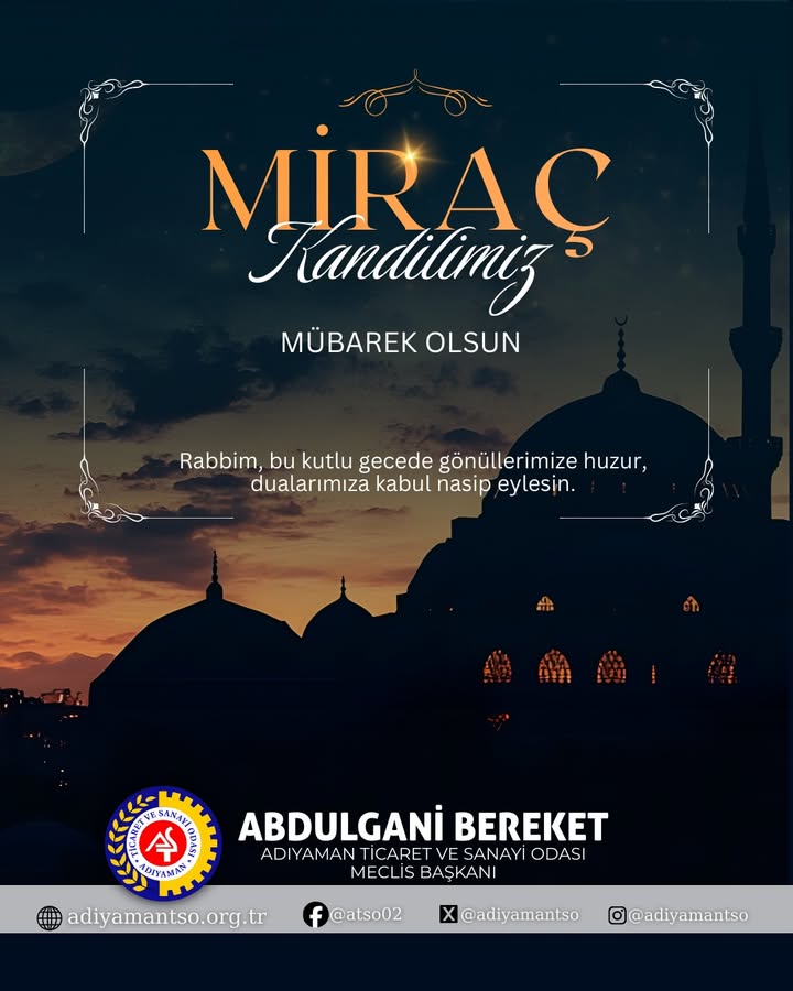 Miraç Kandili Dileği: Huzur, Bereket ve Barış