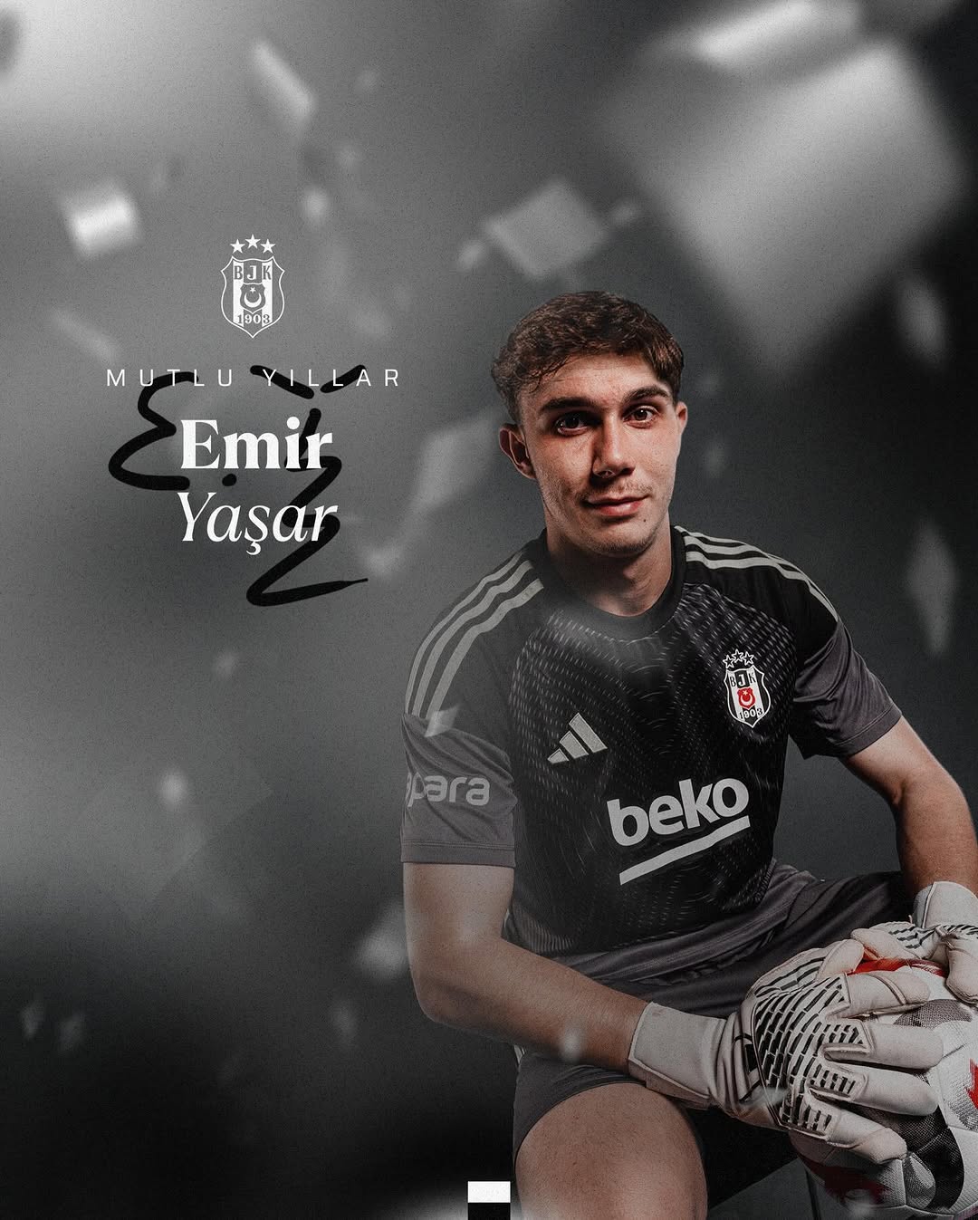 Beşiktaş JK Futbolcusu Emir Yaşar'ın Doğum Günü Kutlandı