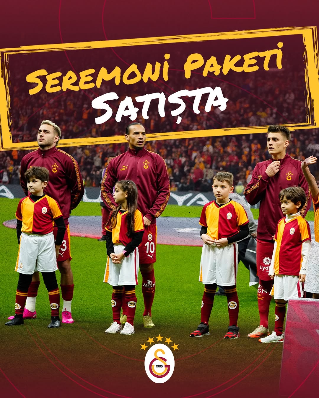 Galatasaray Sahası Yavru Aslanlarla Doluyor: Miniklerin Hayali Gerçek Oluyor!