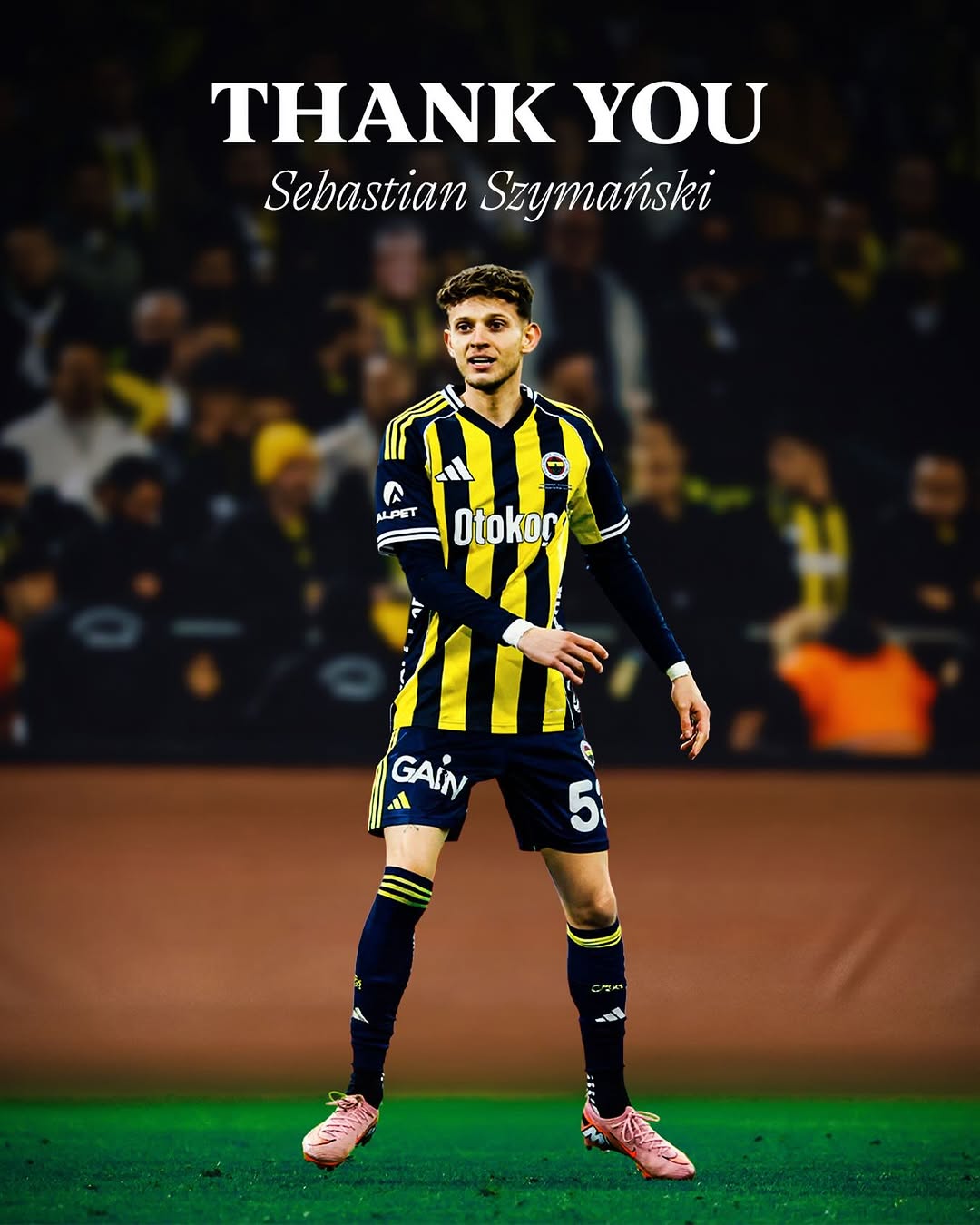 Fenerbahçe, Sebastian Szymanski'ye Transferi İçin Teşekkür Etti