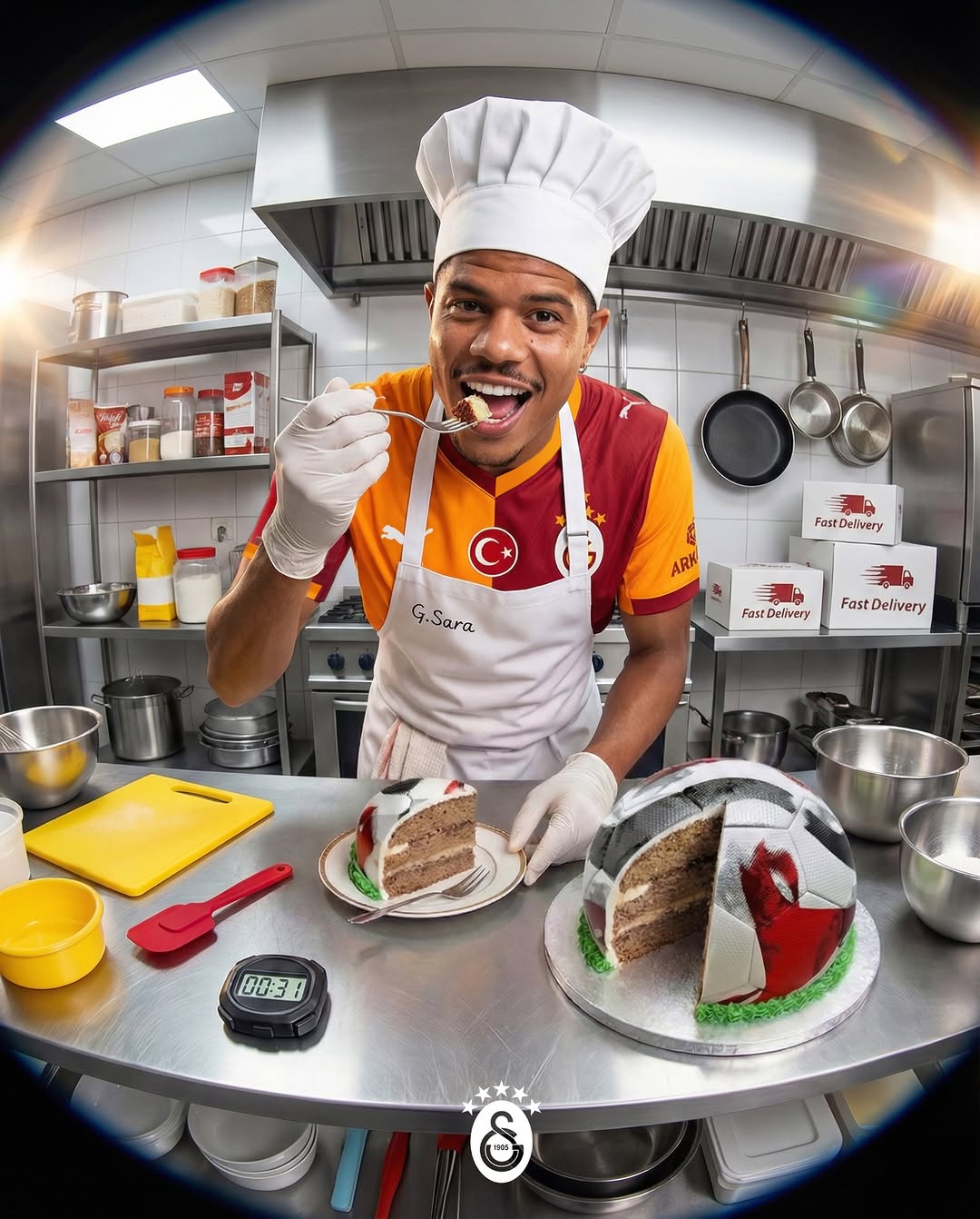 Şef Sara'dan Hızlı Servis Müjdesi - Galatasaray Spor Kulübü