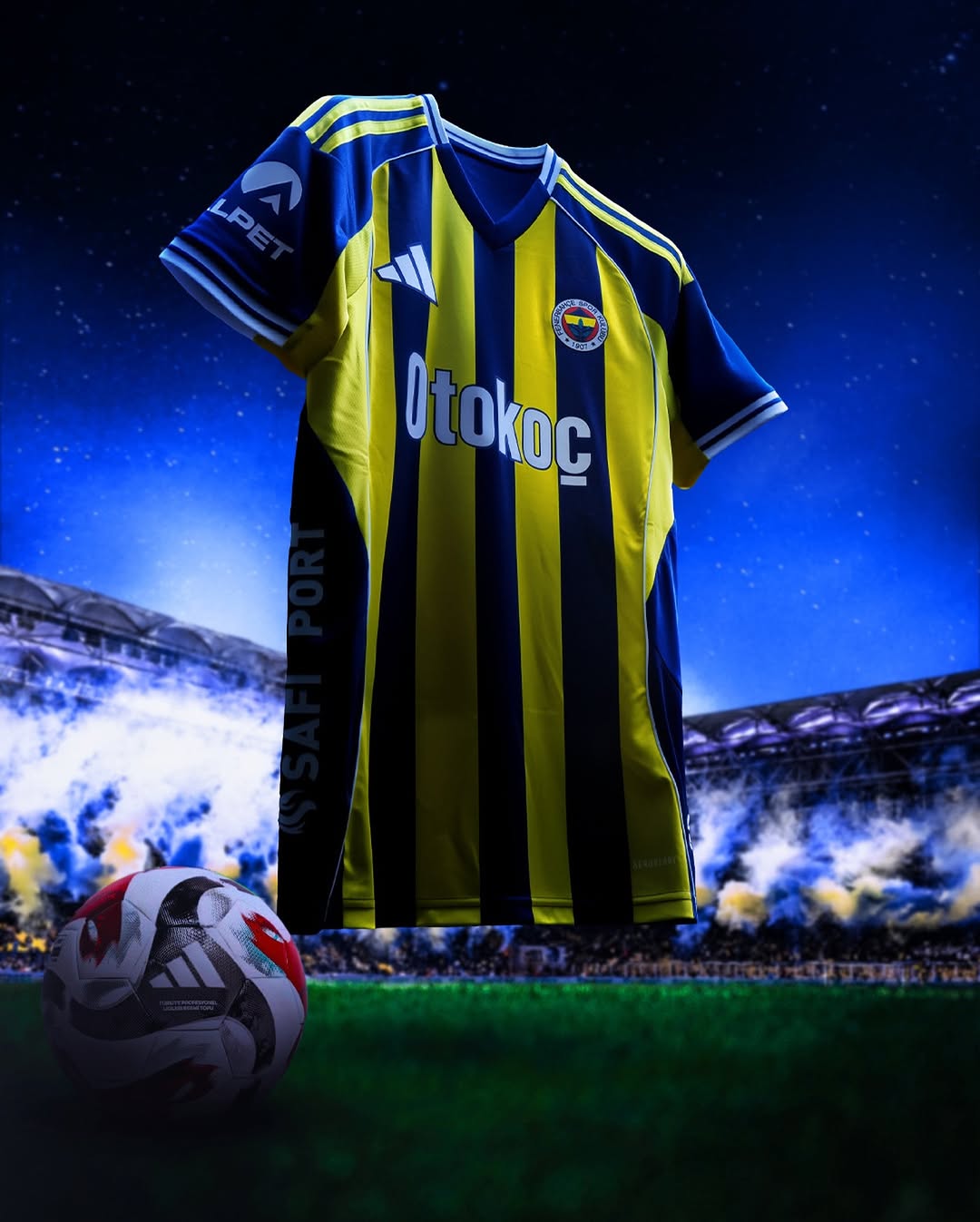 Fenerbahçe'nin Adidas ve Fenerium İş Birliğiyle Hazırladığı Yeni Forma Sahada!