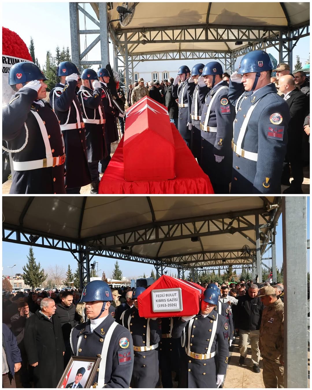Fedli Bulut'un Son Yolculuğu Yeni Mezarlık Camii'nde Gerçekleştirildi