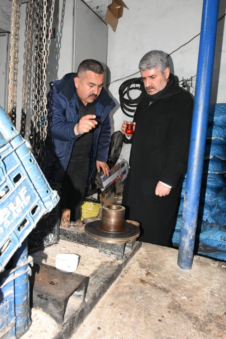 Besni Belediyesi Su Motopompları İnceleme Toplantısı