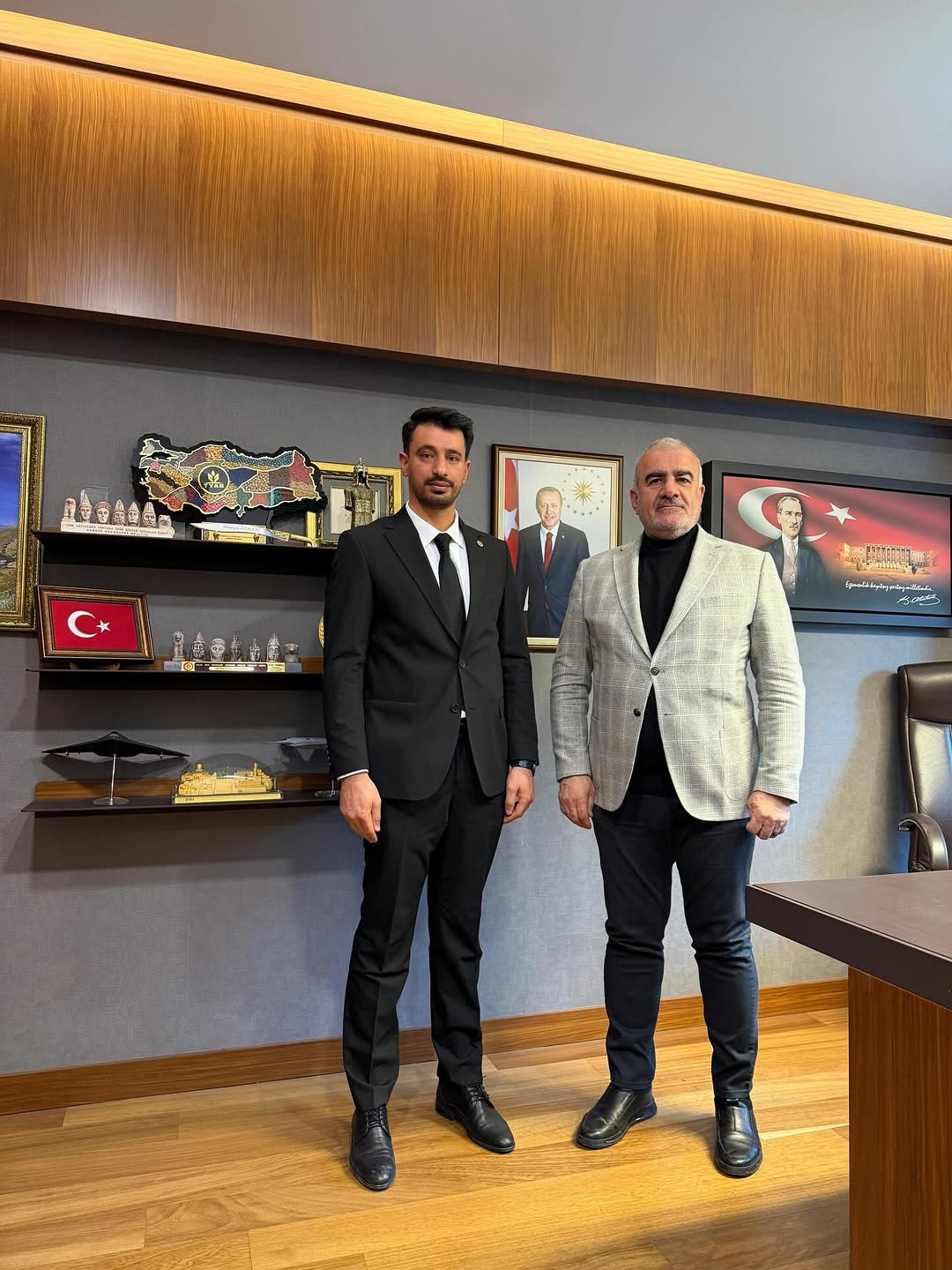 TBMM'de Gölbaşı Belediye Meclis Üyesi Yunus Maral'a Ziyaret