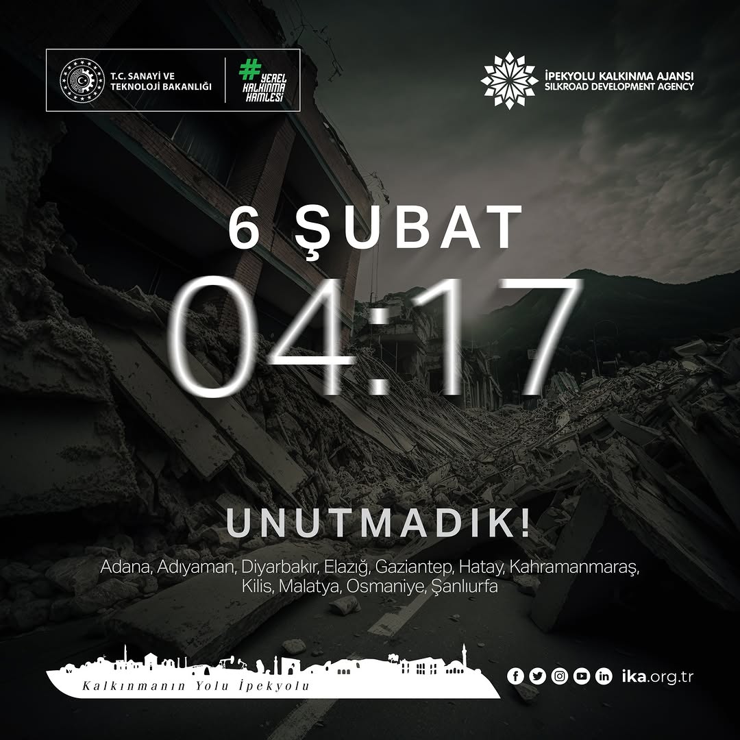 Asrın Felaketinde Hayatını Kaybedenlere Başsağlığı ve Sabır Diliyoruz