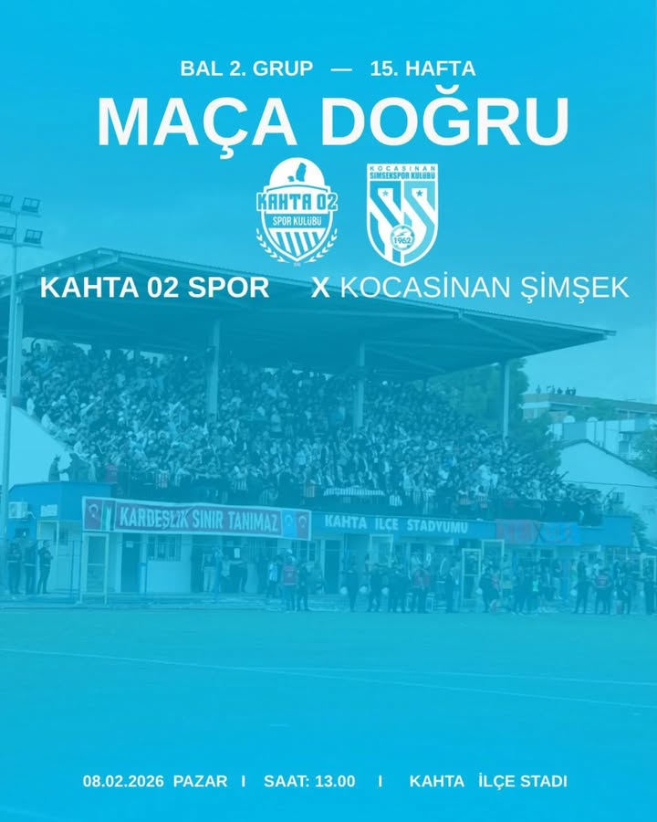 Kahta02 Spor'a Başarılar Diliyoruz!