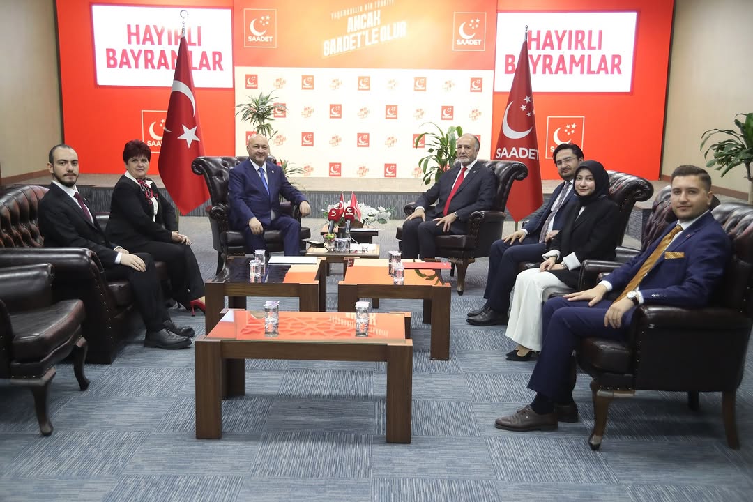 AK Parti Genel Merkezi'nden Saadet Partisi'ne Ziyaret