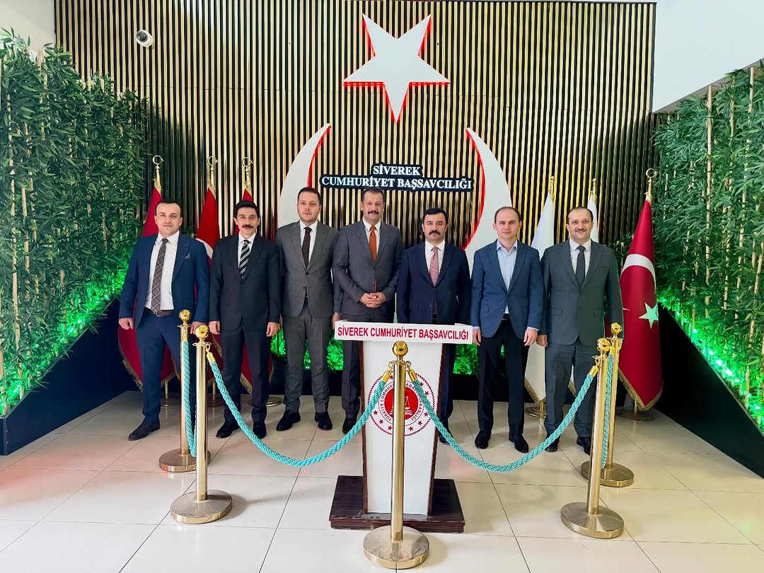 Kahta Kaymakamlığı'ndan Siverek Cumhuriyet Başsavcılığı Ziyareti