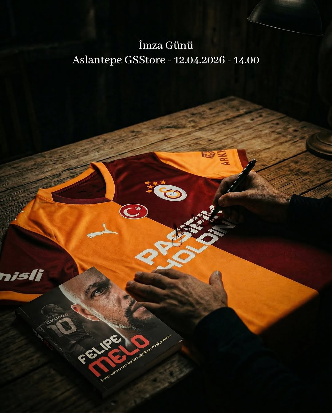 Galatasaray Spor Kulübü'nden Felipe Melo İmza Günü Duyurusu