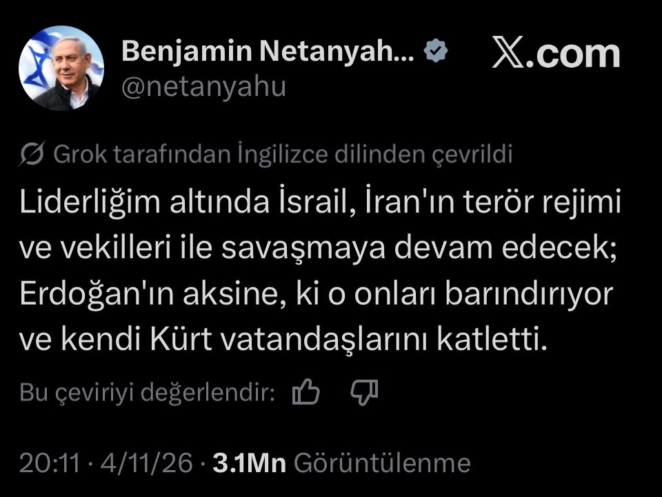 Gazze’de çocuk, kadın, sivil ayrımı yapmadan on binlerce masumun kanına giren savaş suçlusu Netanyahu!