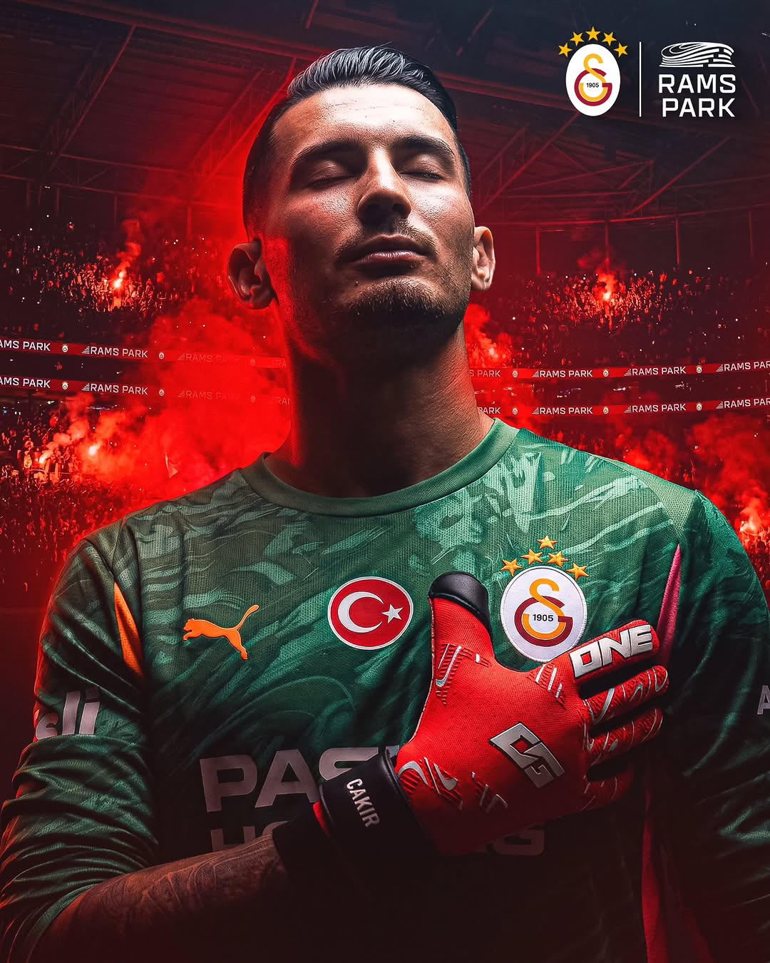 Galatasaray Spor Kulübü'nden Motivasyon Dolu Paylaşım: Koy Elini Kalbine, Tüm Zaferler Seninle!