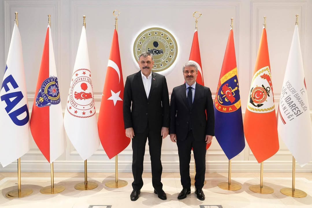 Besni Belediyesi'nin İçişleri Bakanı Mustafa Çiftçi'yi Ziyareti