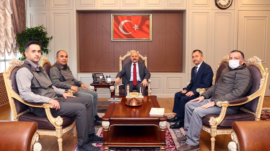 Adıyaman Valiliği, Doğa Koruma ve Milli Parklar Şanlıurfa 3. Bölge Müdürü ile Görüştü