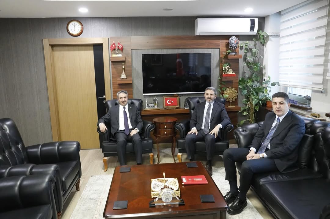 Adıyaman Milletvekili İshak Şan ve Bakan Yardımcısı Ahmet Aydın Buluşması