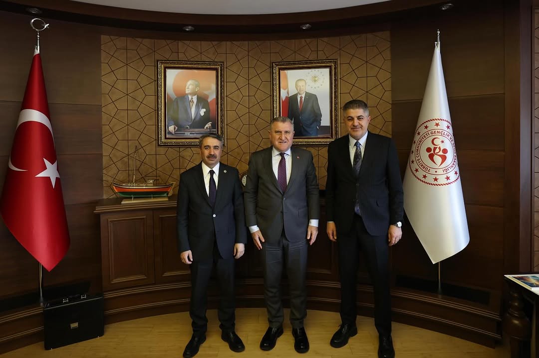 Gençlik ve Spor Bakanlığı'na Adıyaman Milletvekili Mustafa Alkayış Ziyareti