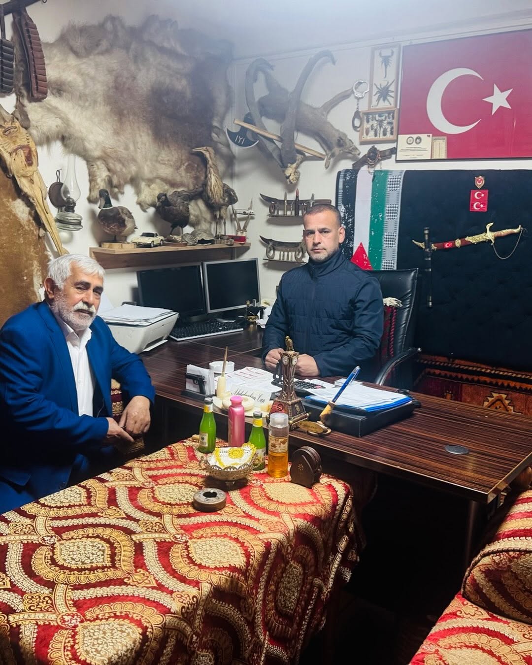 Kahta'nın değerli siyasetçisine yapılan nazik ziyaret hakkında ne söylendi?