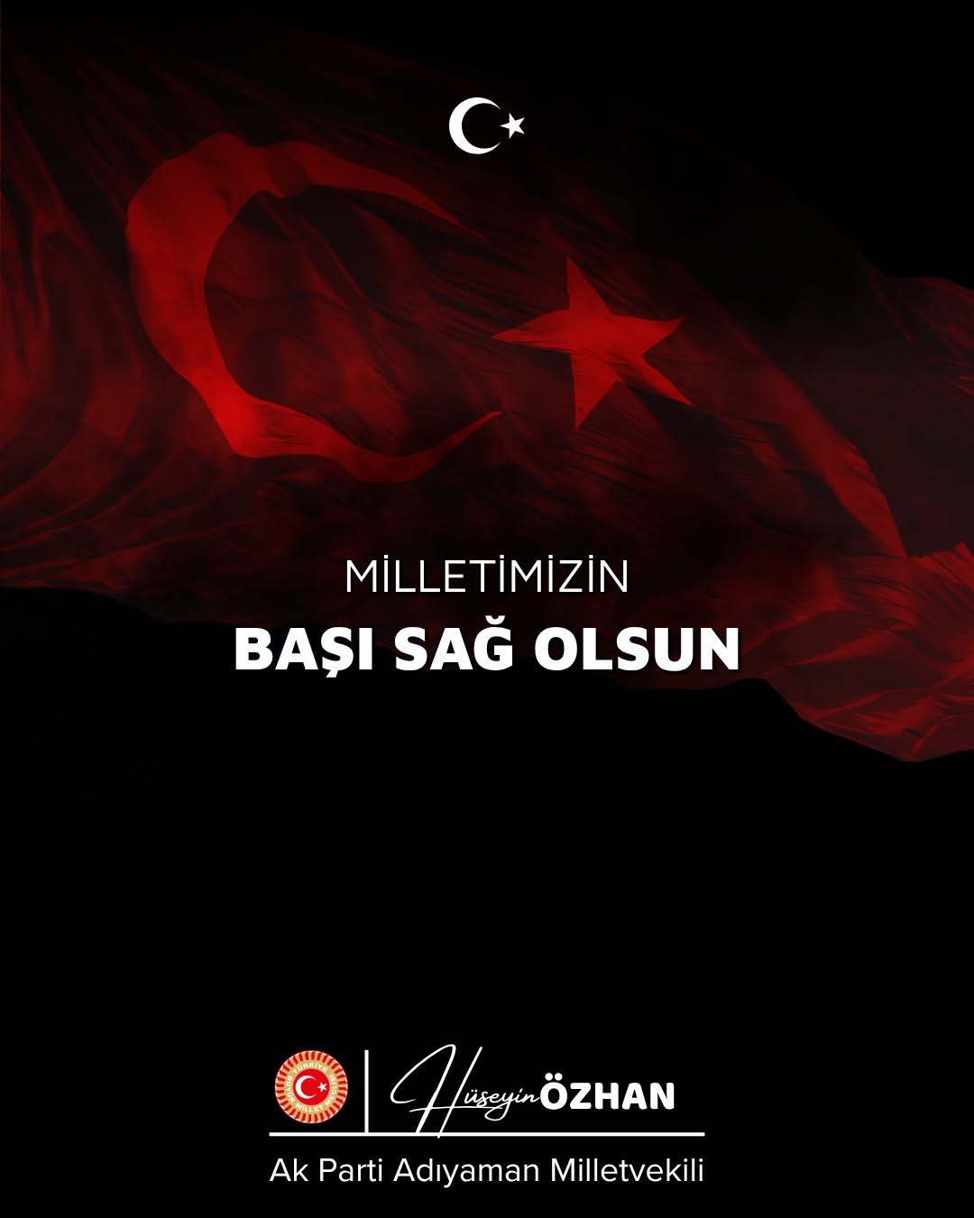 Şanlıurfa ve Kahramanmaraş'ta yaşanan acı hadiseler ile ilgili Milletvekil Özhan Paylaşım yaptı.