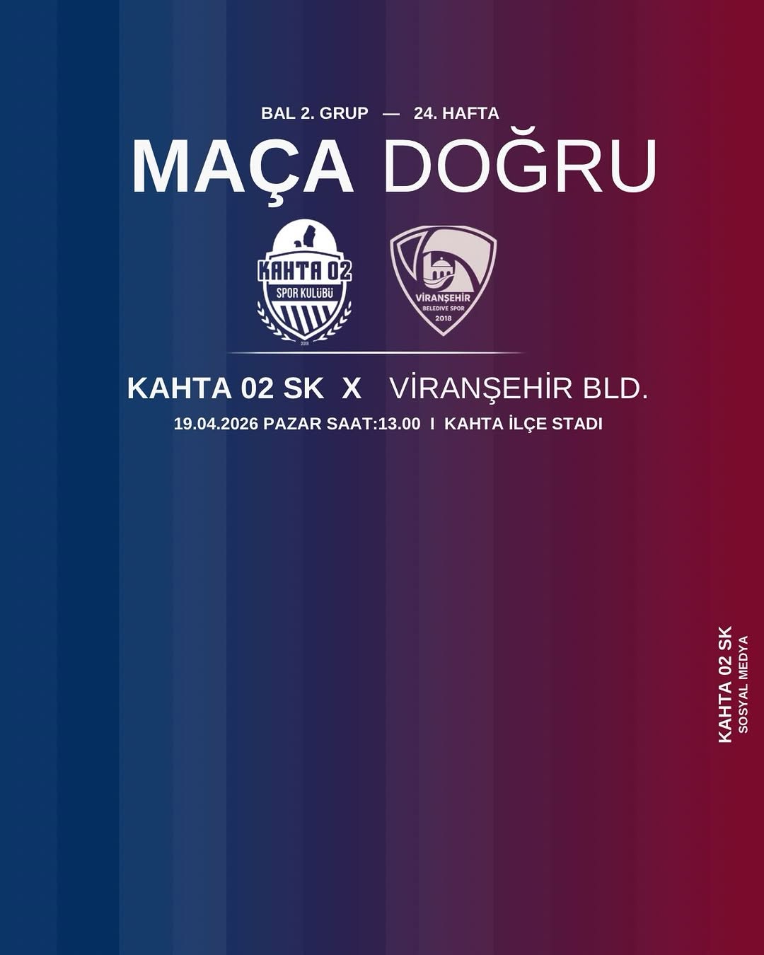 Bölgesel Amatör Lig 24. Hafta Maçı Hangi Takımlar Arasında Oynanacak?