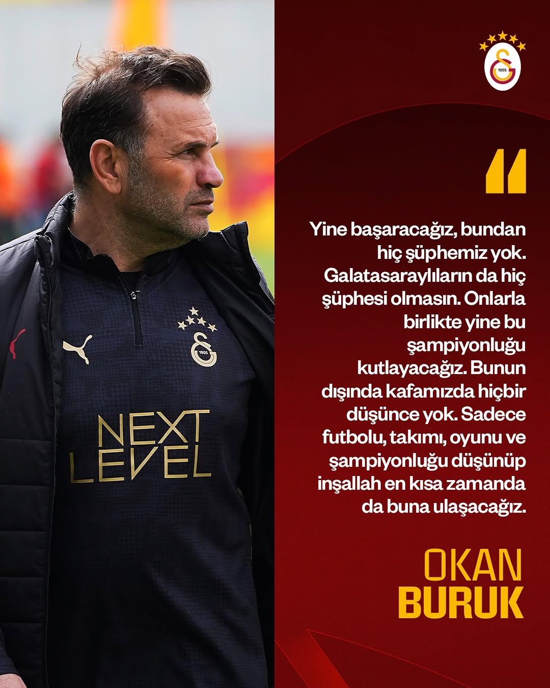 Galatasaray'ın Teknik Direktörü Okan Buruk'un Antrenman Öncesi Yaptığı Açıklamalar Ne Konuda?