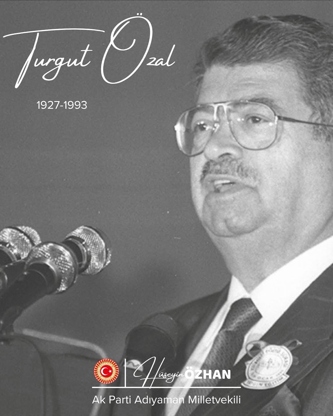 Türkiye'nin Kalkınma Hamlesine Damga Vuran 8. Cumhurbaşkanı Turgut Özal Anıldı