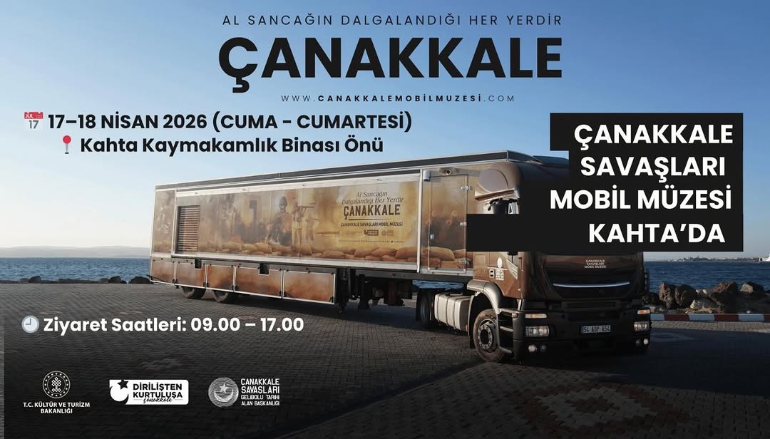 Kahta Kaymakamlığı'ndan Çanakkale Savaşları Mobil Müzesi Duyurusu