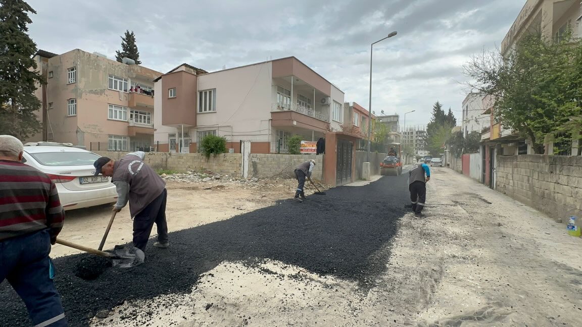 Adıyaman Belediyesi'nin Altyapı Çalışmaları Devam Ediyor