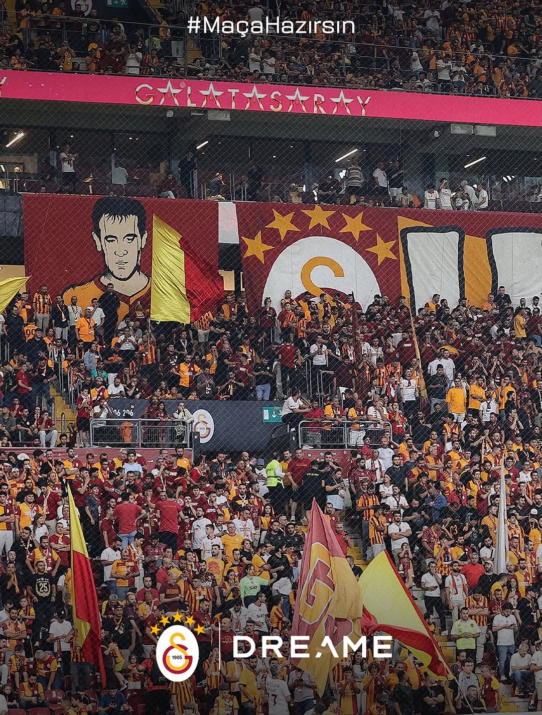 Galatasaray Spor Kulübü, Dreame İle Maça Hazır Olma Çağrısı Yaptı!