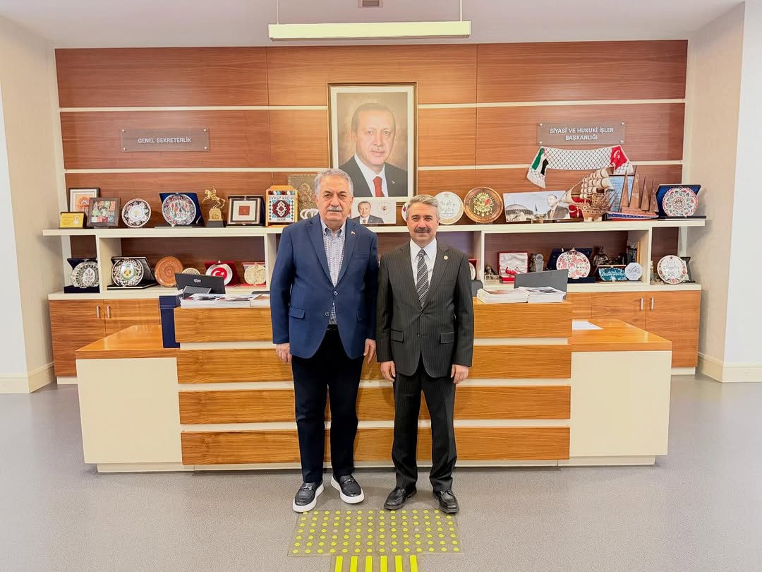AK Parti Genel Başkan Yardımcısı Hayati Yazıcı'ya Ziyaret