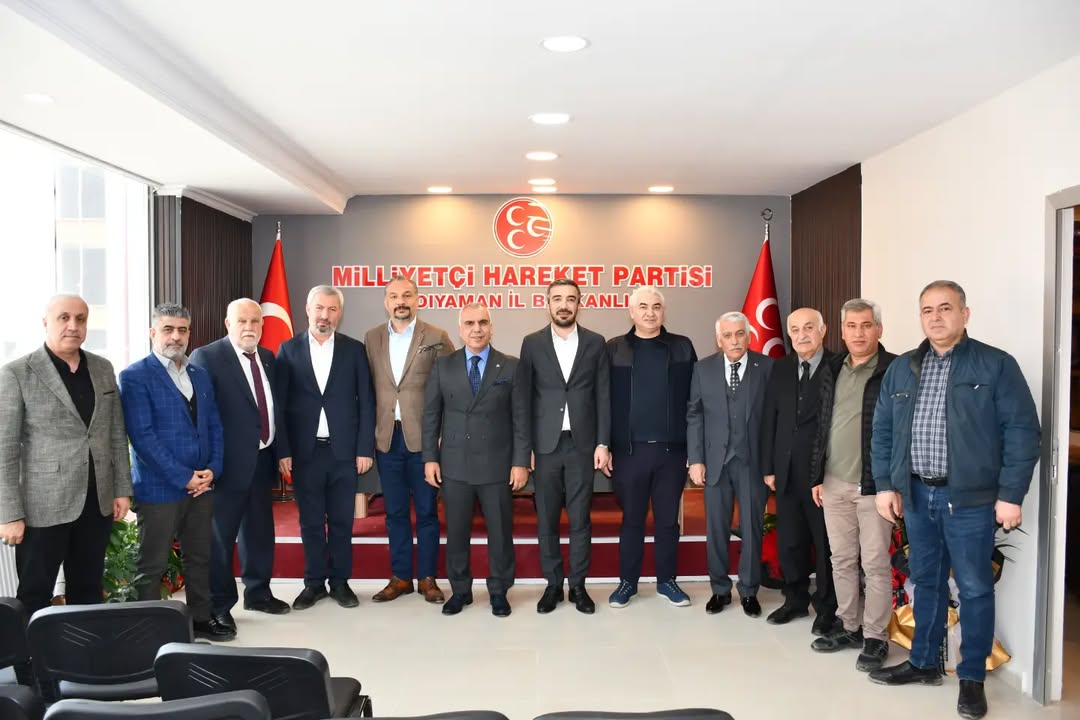 Adıyaman Ticaret ve Sanayi Odası Yöneticilerinden MHP İl Başkanlığı Ziyareti