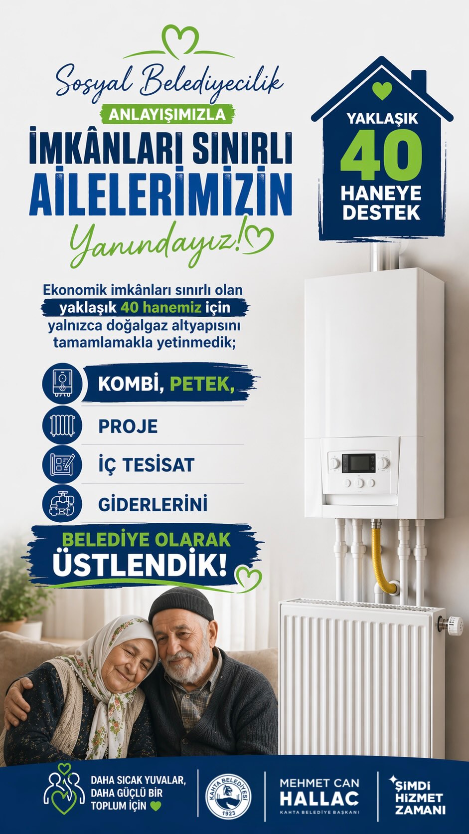 Kahta Belediyesi Yeni Mahalle'de Örnek Dönüşüm Projesini Tamamladı