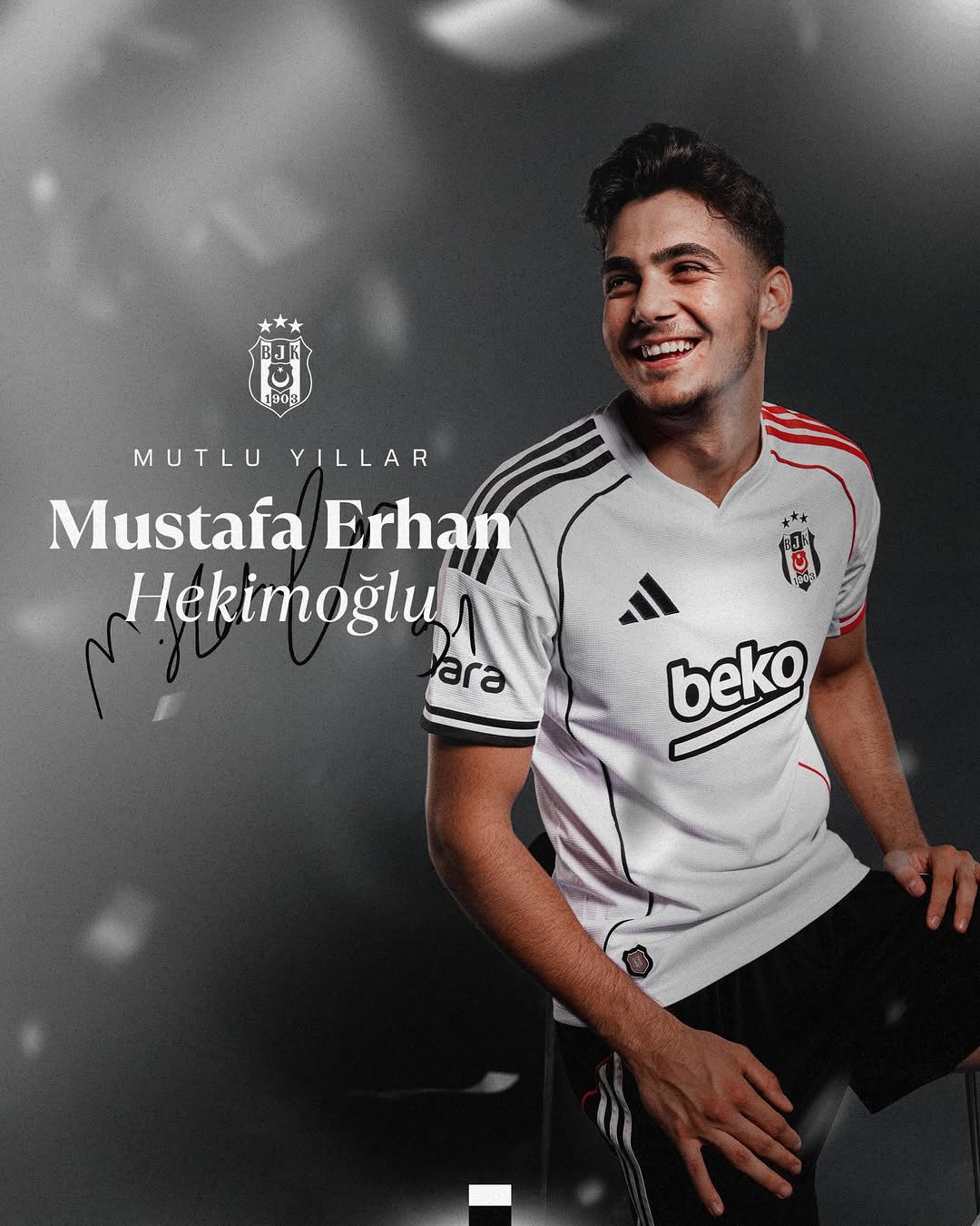 Beşiktaş JK Futbolcusu Mustafa Erhan Hekimoğlu'nun Doğum Günü Kutlu Olsun!