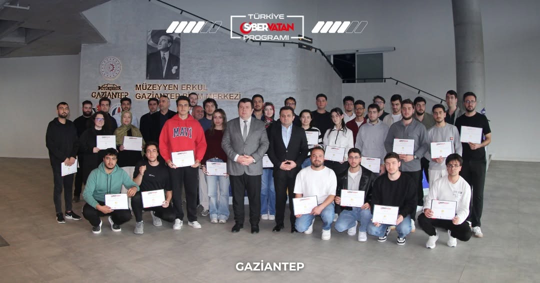 Türkiye Siber Vatan Programı Gaziantep Eğitim Süreci Başarıyla Tamamlandı