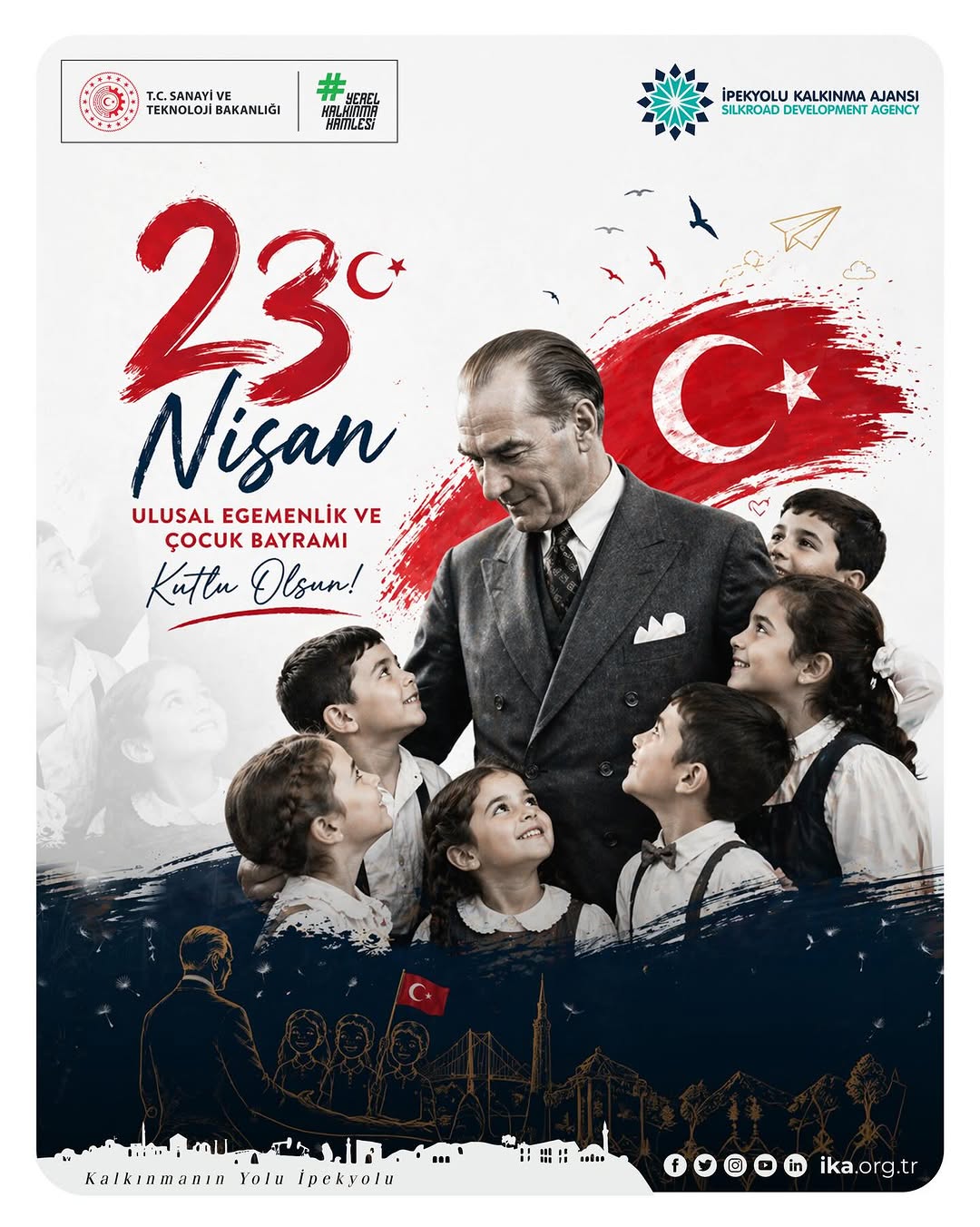 İpekyolu Kalkınma Ajansı'ndan 23 Nisan Kutlaması