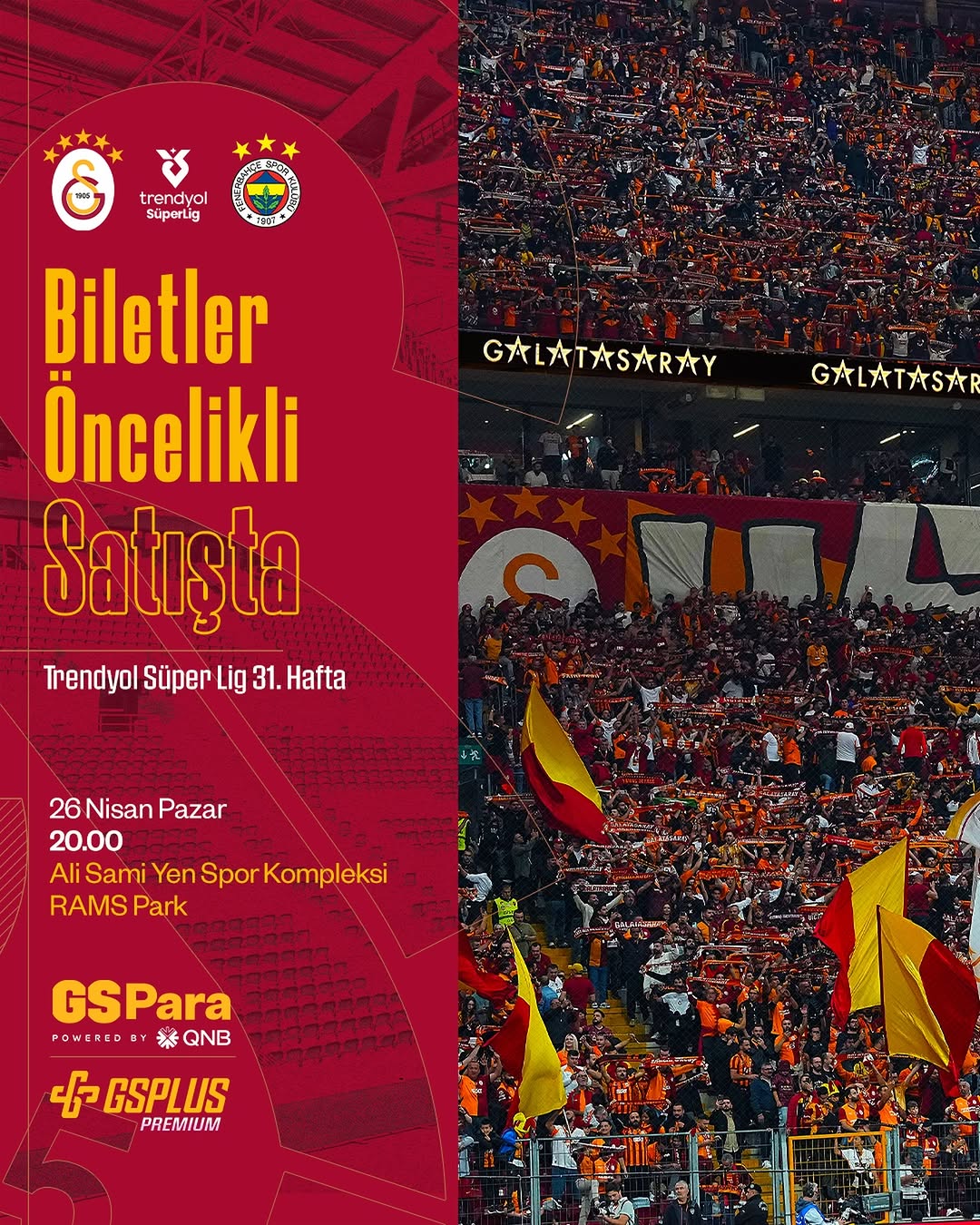 Galatasaray Taraftarına Önemli Maç Duyurusu