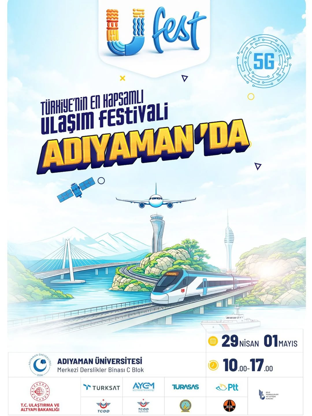 Türkiye’nin en kapsamlı ulaşım ve eğlence temalı festivali UFEST, Adıyaman’da!