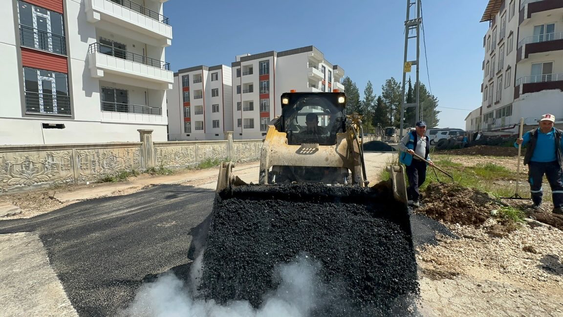 Adıyaman Belediyesi'nin Siteler Mahallesinde Yaptığı Altyapı Çalışmaları