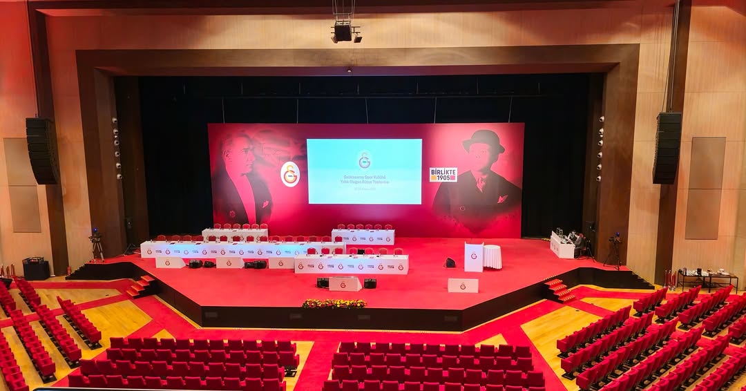 Galatasaray Spor Kulübü Yıllık Olağan Bütçe Toplantısı Haliç Kongre Merkezi'nde Gerçekleştirilecek