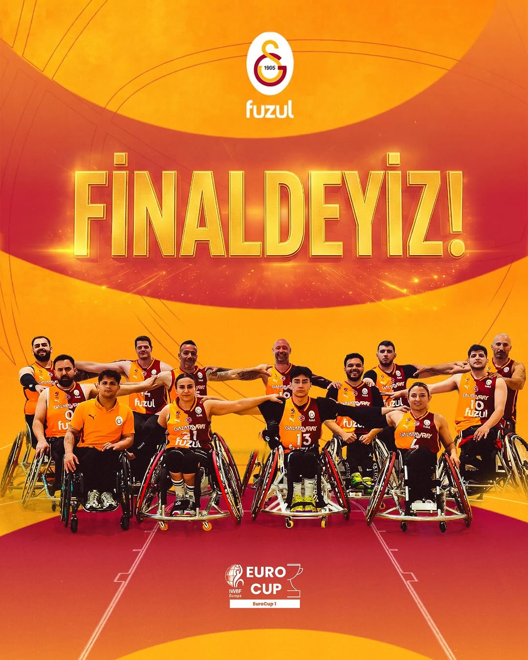 Galatasaray Spor Kulübü Eurocup'ta Finalde!