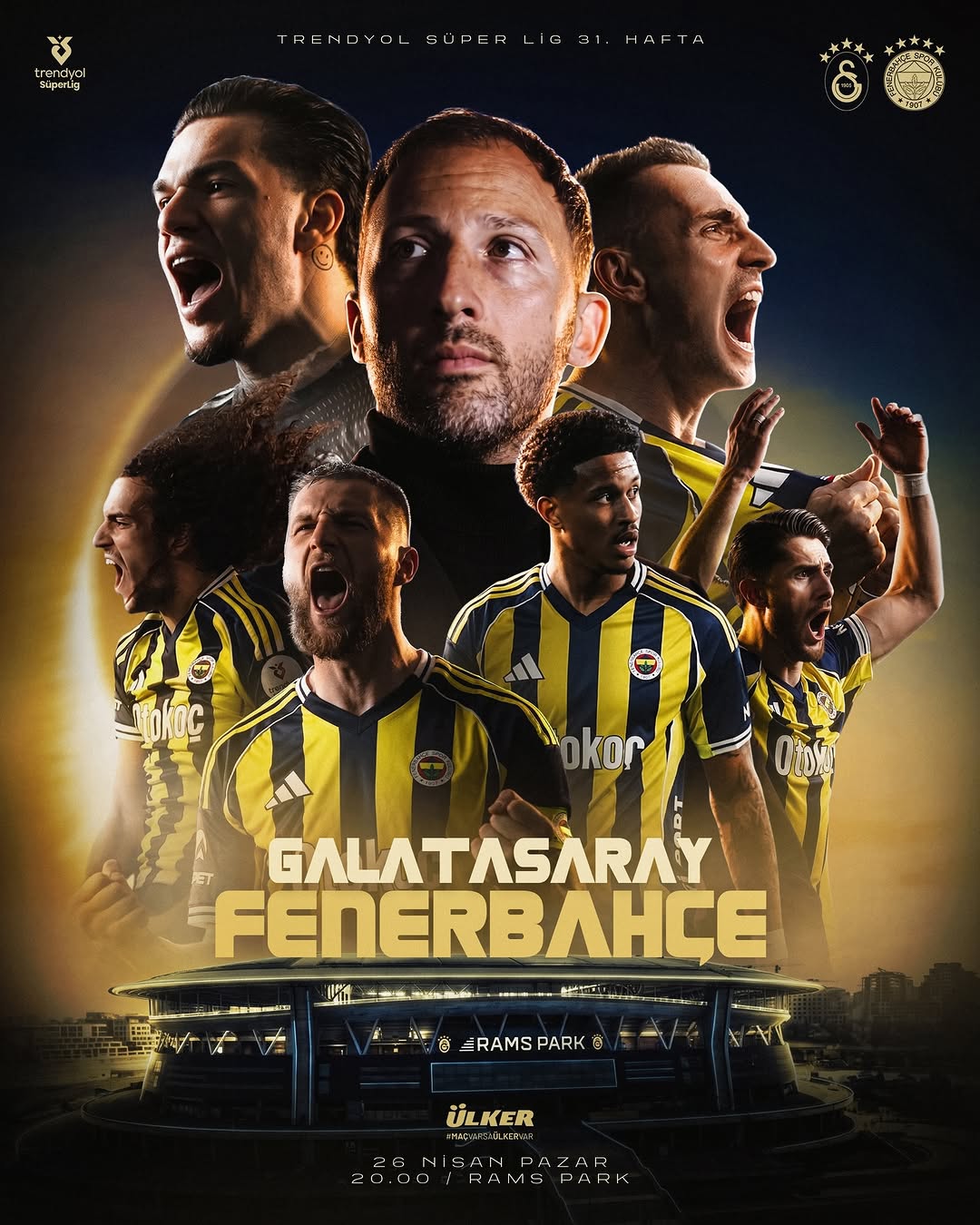 Fenerbahçe - Galatasaray Derbisi Heyecanı