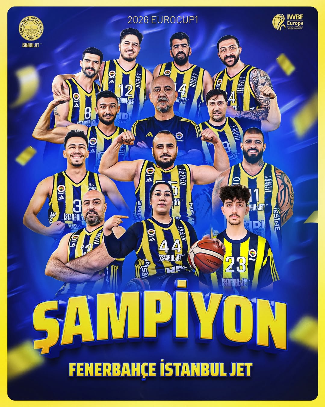 Fenerbahçe İstanbul Jet Avrupa Şampiyonu Oldu