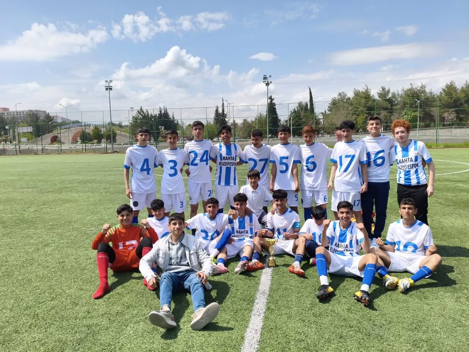 Kahta Belediyesi Spor Kulübü U-15 Takımı İl Şampiyonu Oldu