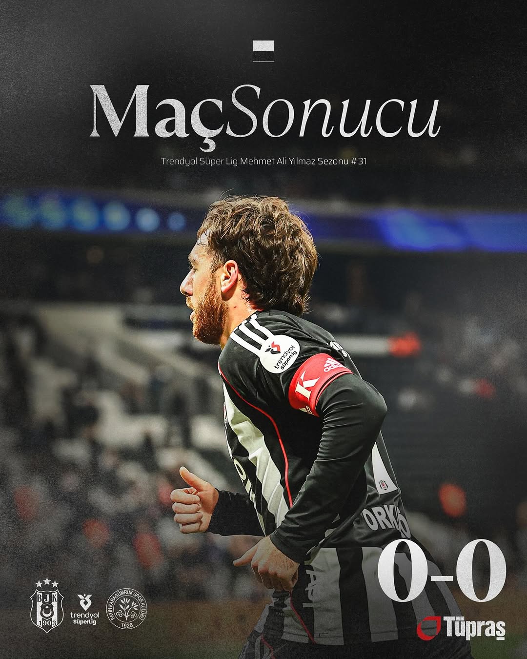 Beşiktaş - Fatih Karagümrük Maçı Berabere Sonuçlandı