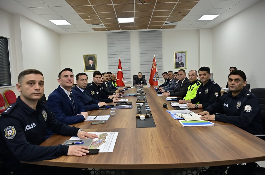 Adıyaman İl Emniyet Müdürlüğü'nden Haftalık Değerlendirme Toplantısı